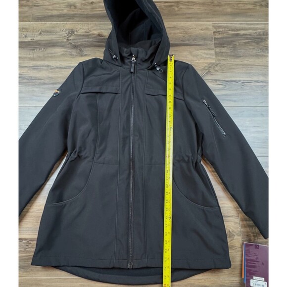 NWT HFX OUTDOORS Water/Wind Resistant Full Zip Hooded Soft Shell Jacket Size L - Picture 3 of 10